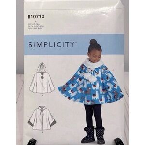 ⭐️5 for $28⭐️ NEW Simplicity R10713 Children’s Sewing Patterns